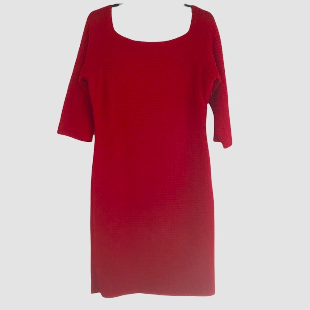Frank Lyman | Women’s dress, Red, midi, size 12. Excellent condition.